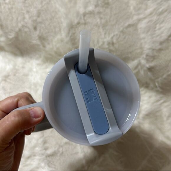 STANLEY THE FOG GRAY BLUE WHITE 40 OZ 1.18 L FLOWSTATE QUENCHER H2.0 TUMBER - Picture 11 of 11